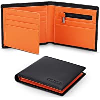TEEHON Cartera Hombre- Cartera Hombre con Monedero- Cartera Hombre de Piel con 15 Compartimentos- 1 Pieza de Piel de…